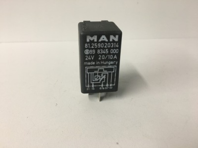 Реле насоса топлива топливной man фото №1
