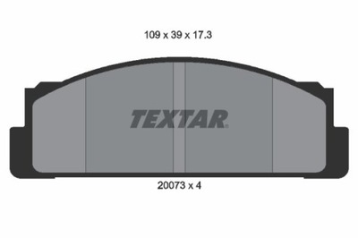 КОЛОДКИ ТОРМОЗНЫЕ FIAT ПЕРЕД 125P/ FSO POLONEZ/ 127/131 2007304