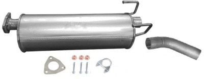 Гаситель средний труба iveco daily iv 2.3 3.0 td фото №1