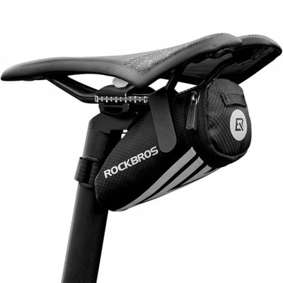 TORBA SAKWA PODSIODŁOWA ROWEROWE NA ROWER ROCKBROS C28-1 na rzep ODBLASK