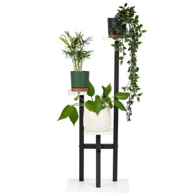 Uniwersalny stojak na kwiaty kwietnik na 3 doniczki 3-poziomowy PEAK