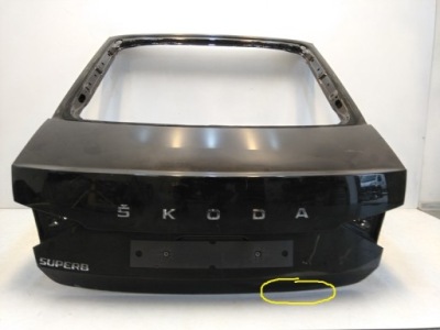 Skoda superb iii кришка багажника lift задня фото №1