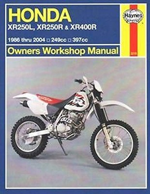 HONDA XR250L, XR250R+XR400R 1986 - 2004: 249cc, 397xx (Owners' Workshop Man фото