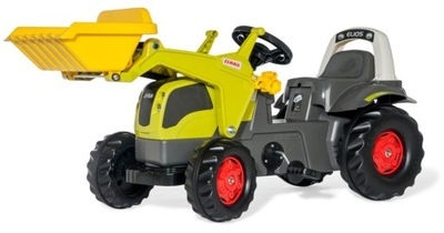 Rolly Toys Traktor Na Pedały Claas z Łyżką Elios