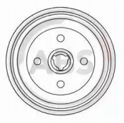 BŪGNINIAI STABDŽIAI HAMULC. AUDI 80 86-91 