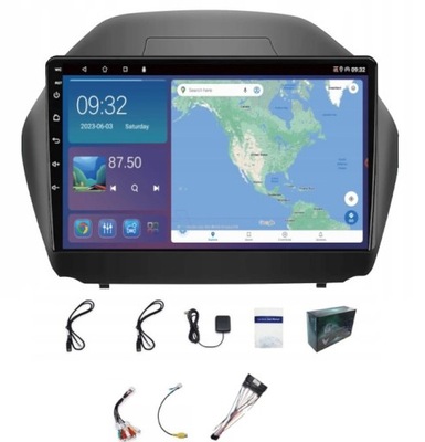 RADIO NAVEGACIÓN ANDROID HYUNDAI IX35 2009-2015 USB WIFI CARPLAY BT 64GB  