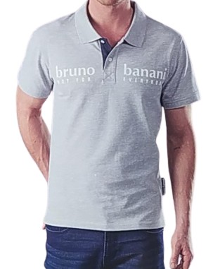 Bruno Banani bawełniany t-shirt polo logo M