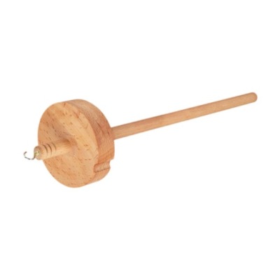 Drop Spin Roving into Yarn Top Whorl Yarn Spinner Wood Top Whorl