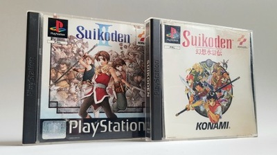 Gra Suikoden I i II Sony PlayStation PSX