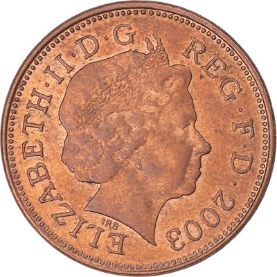 Moneta, Wielka Brytania, 2 Pence, 2003