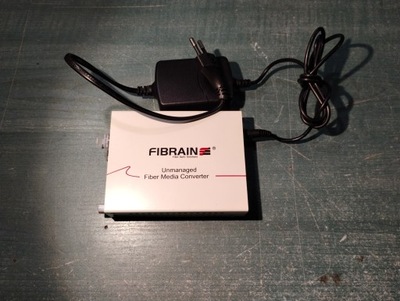 Fibrain Unmanaged Fiber Media Converter