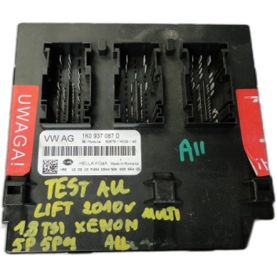 Bcm модуль комфорту seat altea 5p 5p0 1k0937087d фото №1