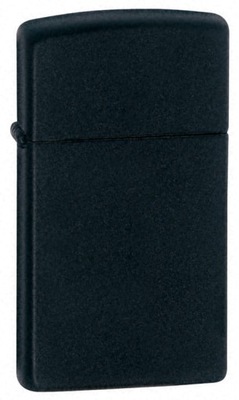 Zapalniczka Zippo Black Matte Slim 1618 60000227