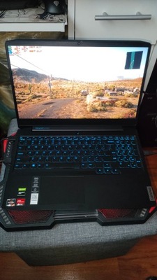 Laptop Lenovo IdeaPad Gaming 3 15,6" R5 4600h 8GB GTX1650 4GB 512GB W10
