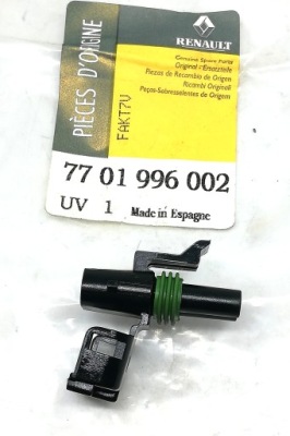 Корпус разъёмы 2p żeńska wp renault 7701996002 оригинальный номер фото №1