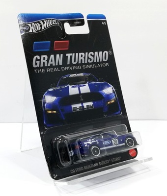 HOT WHEELS GRAN TURISMO 4/5 '20 FORD MUSTANG SHELBY GT 500