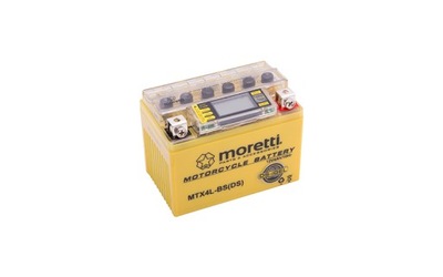 АККУМУЛЯТОР AGM (I-GEL) MTX4L-BS MORETTI