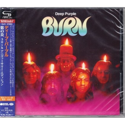 DEEP PURPLE Burn CD SHM-CD WYDANIE JAPOŃSKIE