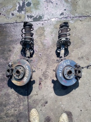 Citroen ds7 поворотный кулак амортизационная стойка перед левая комплектная фото №1