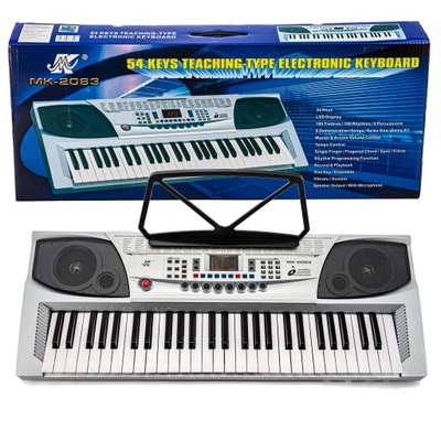 Keyboard Organy Meike MK-2083 Pianino Zestaw z Mikrofonem 54 klawiszy