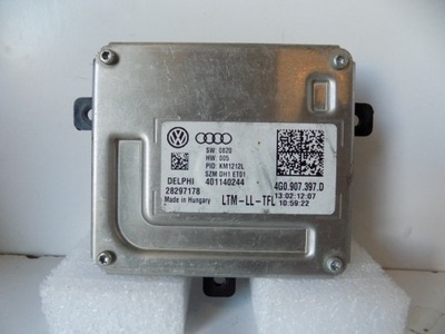 Audi/vw модуль led om:4g0907397d -12370 фото №1