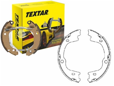 SET PADS BRAKE TEXTAR 355050271 8DA J35  