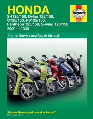 MANUAL DE MANTENIMIENTO HONDA FES 125 PANTHEON S-WING NES 125 PES 125 SES 125  