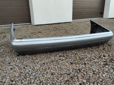 Бампер задний mercedes s w140 хром задняя фото №1