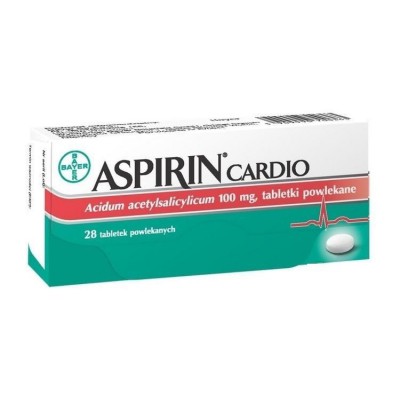 ASPIRIN CARDIO 100mg - 28 tabletek