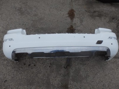 Бампер дифузор хром задня mercedes x204 w204 glk фото №1