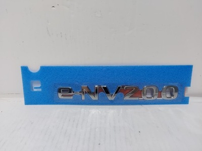 NISSAN E-NV200 14- EMBLEMA INSCRIPCIÓN INSIGNIA PARTE TRASERA NUEVO ORIGINAL  