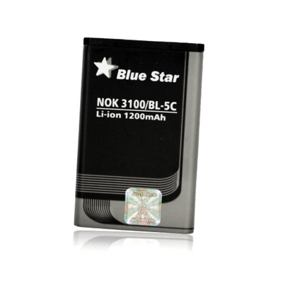 *Bateria Blue Star BL-5C Nokia 3100/ 3650 1200 mAh