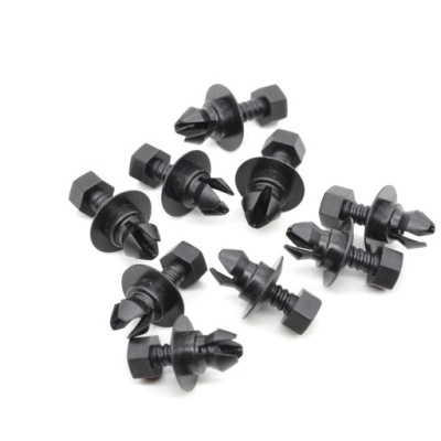 10x клипса накладки порога порог vw passat b6 b7 фото №1