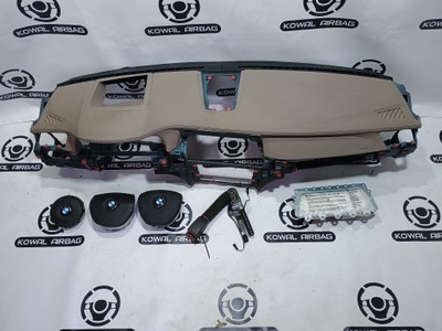 Bmw 7 f01 f02 приборная панель консоль подушка безопасности ремни оригинал демонтаж фото №1