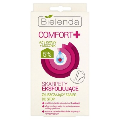 Bielenda Comfort skarpety eksfoliujące (2)