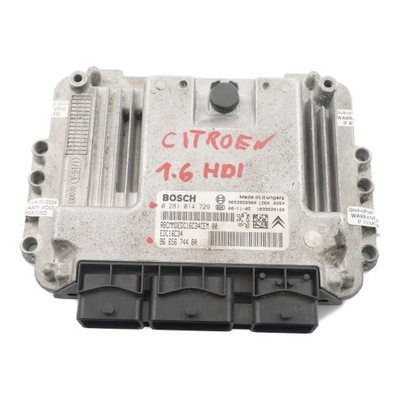 CITROEN C4 1.6 HDI DIESEL KOMPIUTERIS VALDIKLIS VARIKLIO EDC 9665674480 