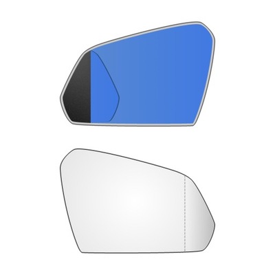 Асферичне дзеркало hyundai sonata lf 2014-2019 2018 фото №1