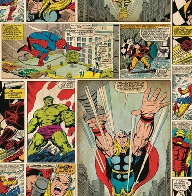 Tapeta komiks marvel avengers młodzieżowa filmowa