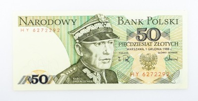 50 ZŁOTYCH 1988 ROK s. HY st. 1