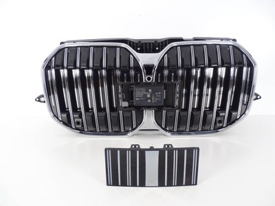 Решітка радіатора решітка радіатора радіатора bmw 7 g70 + повітропровід повітря + радар фото №1