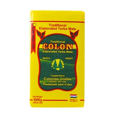 Yerba Mate Colon Traditional Elaborada 1kg