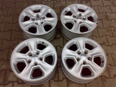 JEEP GRAND CHEROKEE WK2 RUEDAS ORIGINAL ALUMINIO LLANTAS 17'' PERFECTO  