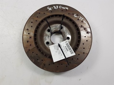 DISCO DE FRENADO PARTE TRASERA 334MM AUDI A7 4GA  