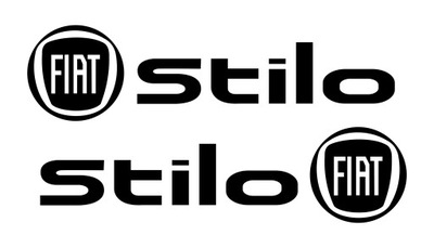 2 X FIAT STILO WLEPA AL LADO AUTO AUTO 30 CM  