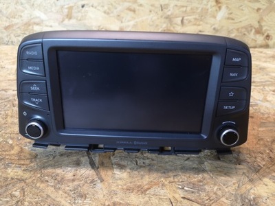 Hyundai kona радио cd navi планшет 96560j9100tmt фото №1