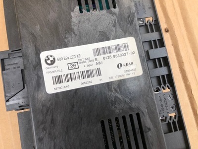 Модуль света led ксенон bmw z4 e89 9340337 фото №1