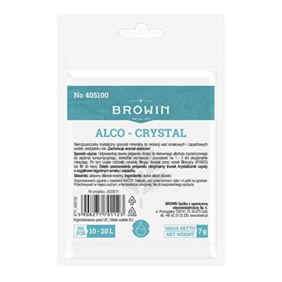 Alco crystal środek poprawiający zapach alkoholu