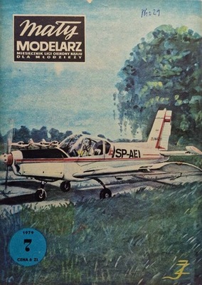 Mały Modelarz 7/1979 Samolot ZLIN 42-M