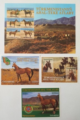 Fauna - Koń - Konie - Turkmenistan