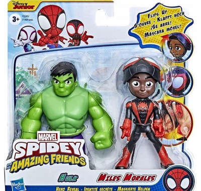 Hasbro Spidey i super kumple Miles Morales i Hulk